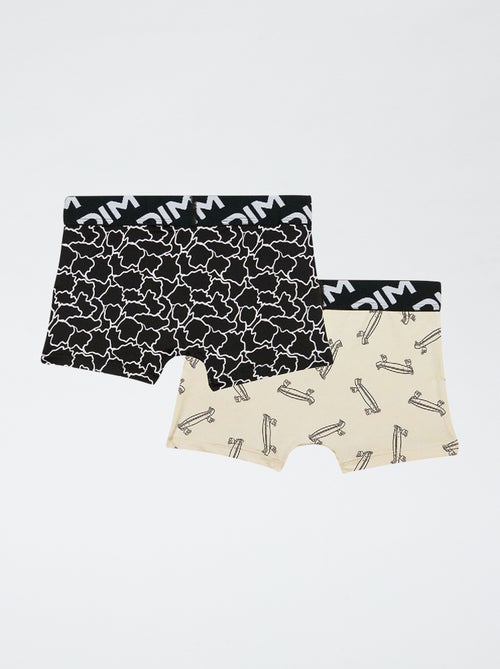 Pack de 2 boxers 'Dim' estampados - Kiabi
