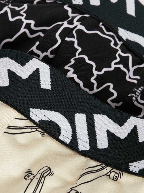 Pack de 2 boxers 'Dim' estampados - Kiabi