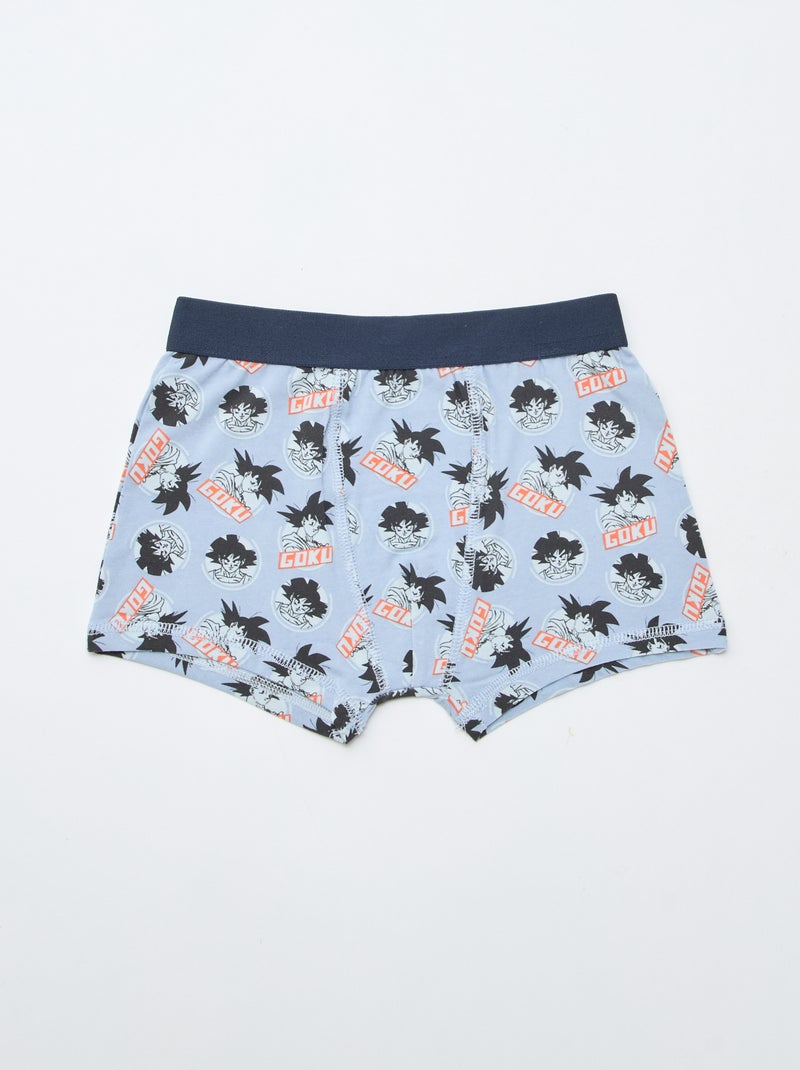 Pack de 2 boxers 'Dragon Ball Z' Azul - Kiabi