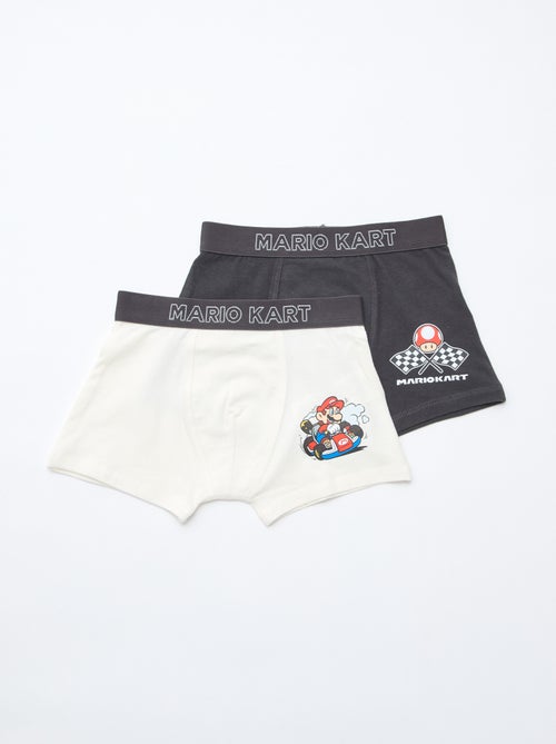 Pack de 2 boxers 'Mario Kart' 'Nintendo' - Kiabi