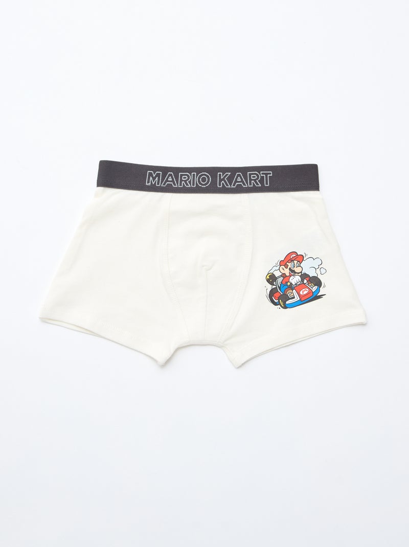 Pack de 2 boxers 'Mario Kart' 'Nintendo' Preto - Kiabi