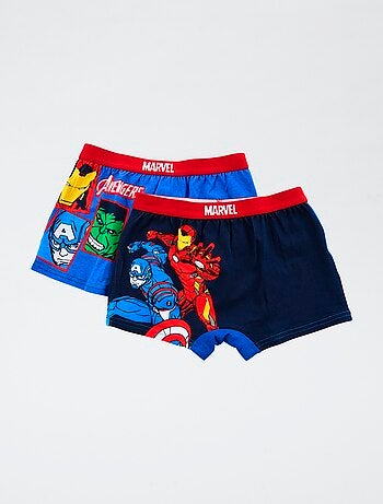Pack de 2 boxers 'Marvel' 'Avengers' em algodão
