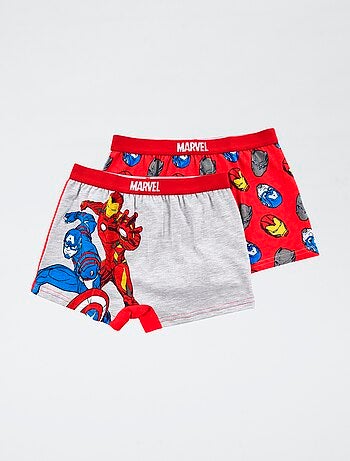 Pack de 2 boxers 'Marvel' 'Avengers' em algodão