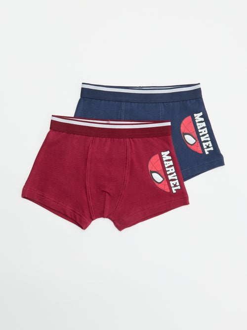 Pack de 2 boxers 'Marvel' 'Spider-man' - Kiabi