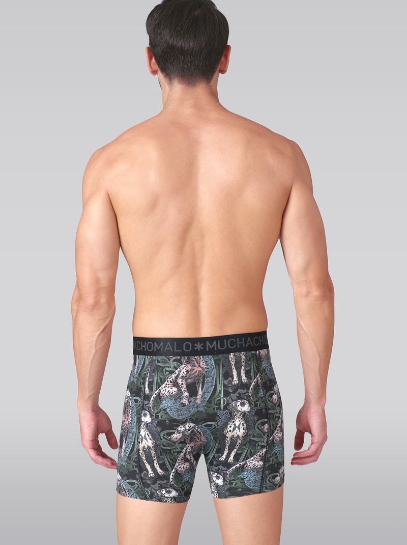 Pack de 2 boxers Muchachomalo Preto Preto - Kiabi