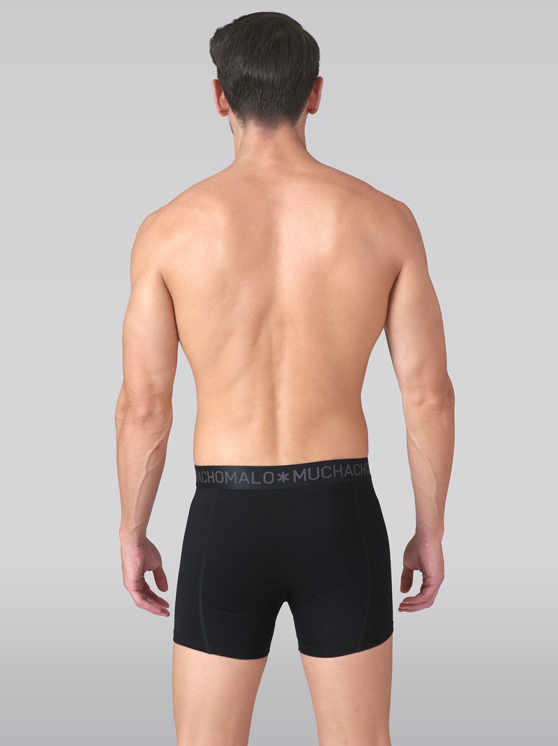 Pack de 2 boxers Muchachomalo Preto Preto - Kiabi