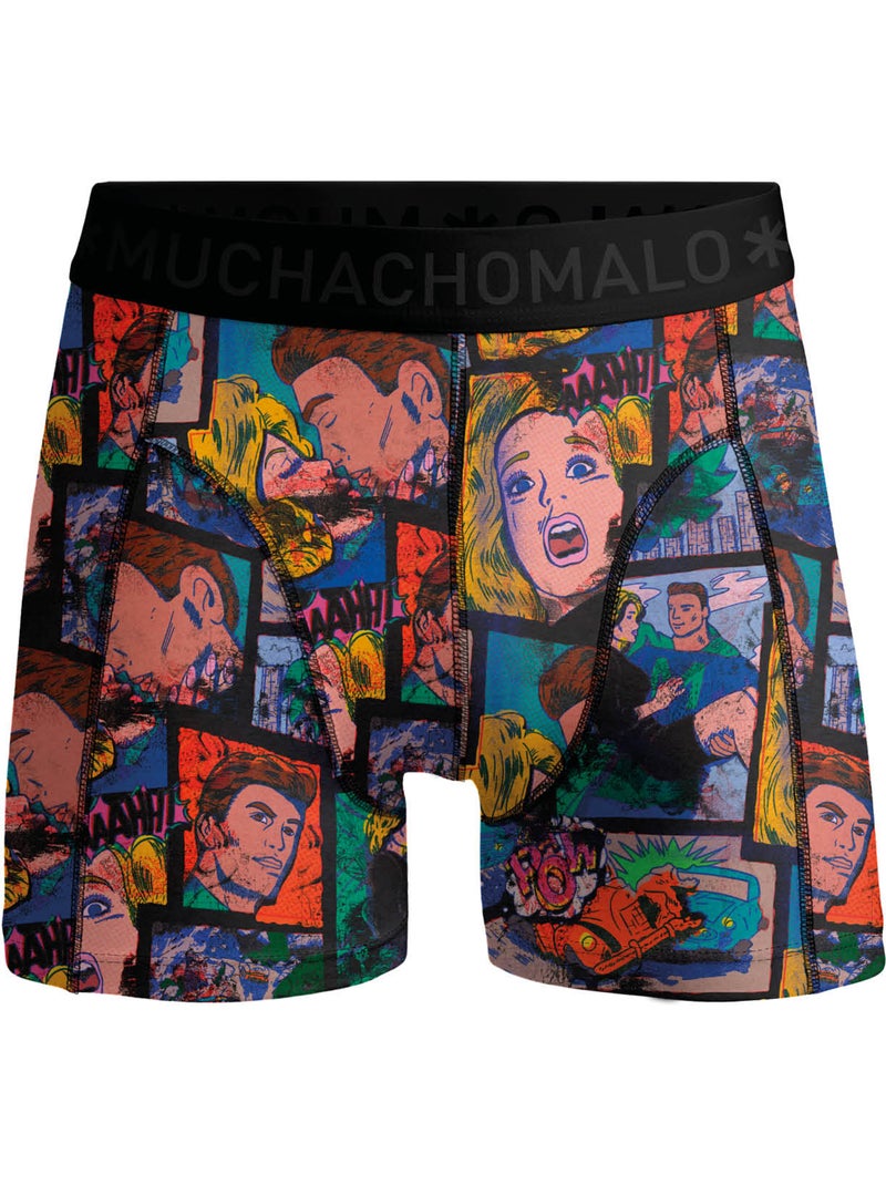 Pack de 2 boxers Muchachomalo Preto Preto - Kiabi