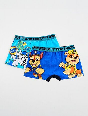 Pack de 2 boxers 'Patrulha Pata' em algodão
