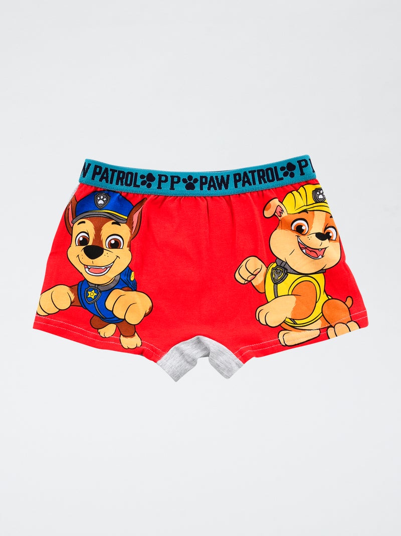 Pack de 2 boxers 'Patrulha Pata' em algodão Cinza - Kiabi