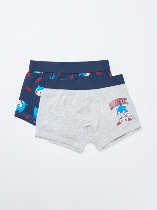 Pack de 2 boxers 'Sonic' - Kiabi