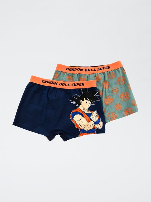Pack de 2 boxers 'Suncity' 'Dragonball' em algodão - Kiabi