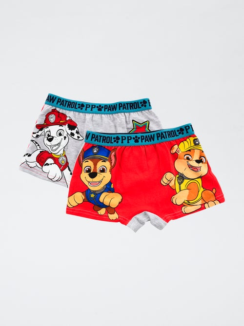 Pack de 2 boxers 'Suncity 'Patrulha Pata' em algodão - Kiabi