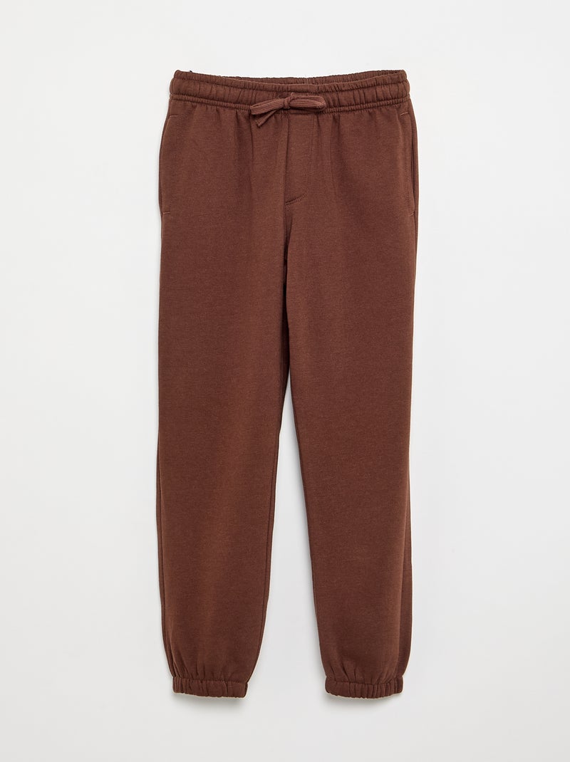 Pack de 2 Calças de jogging Castanho - Kiabi