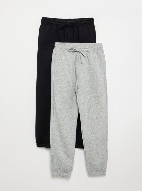 Pack de 2 Calças de jogging - Kiabi Pack de 2 Calças de jogging - Kiabi