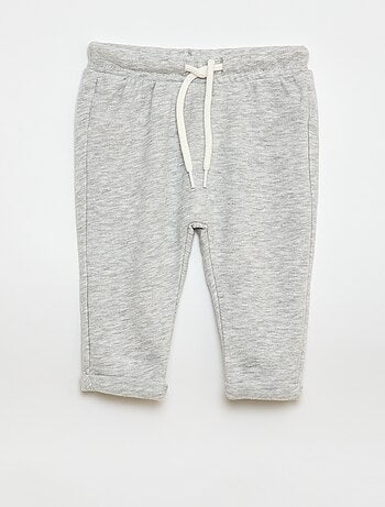 Pack de 2 calças de jogging em french terry