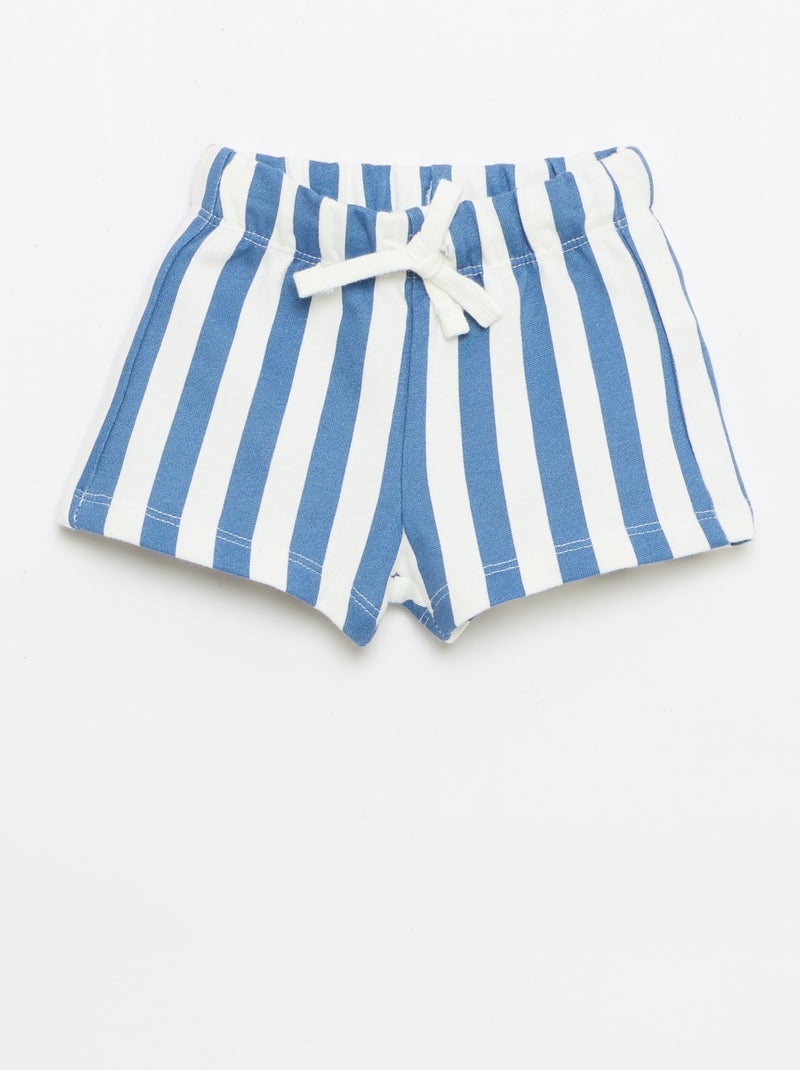 Pack de 2 calções Azul escuro - Kiabi