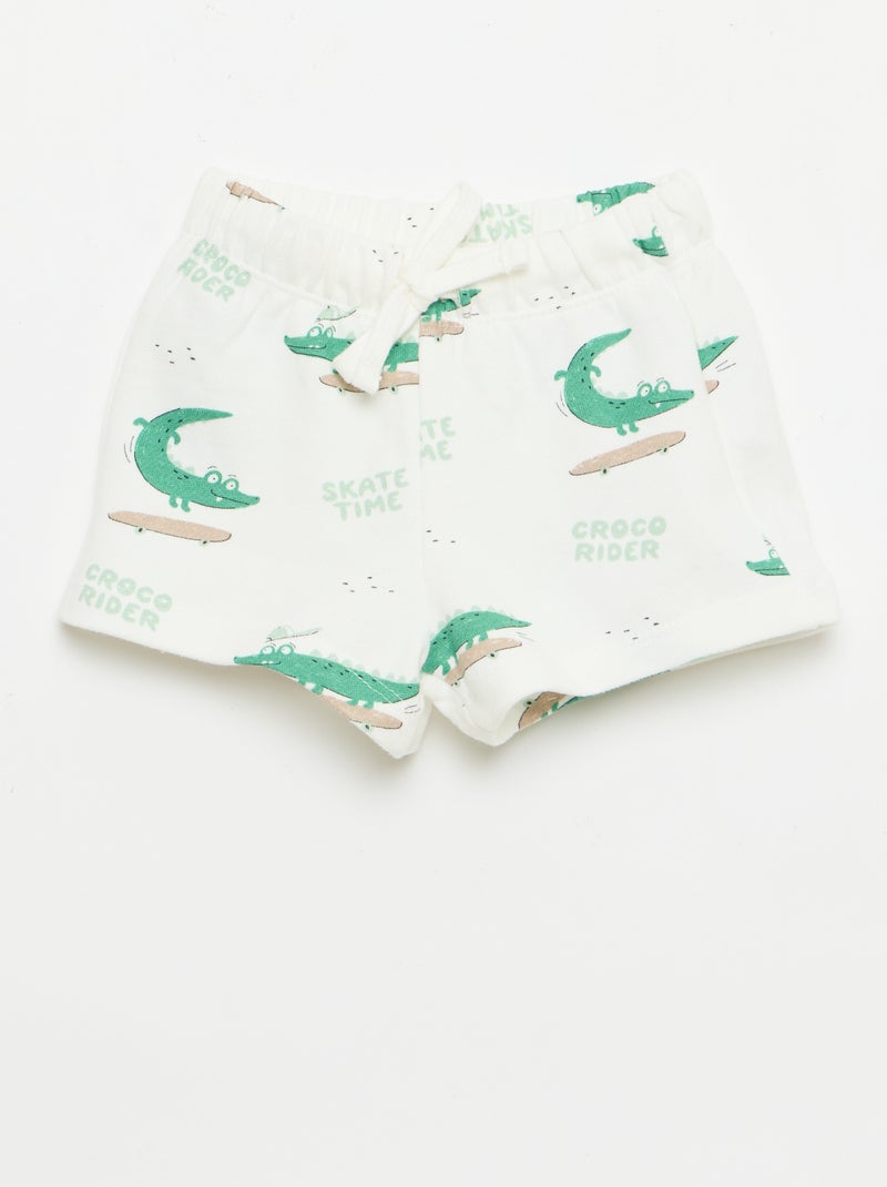 Pack de 2 calções Camel - Kiabi