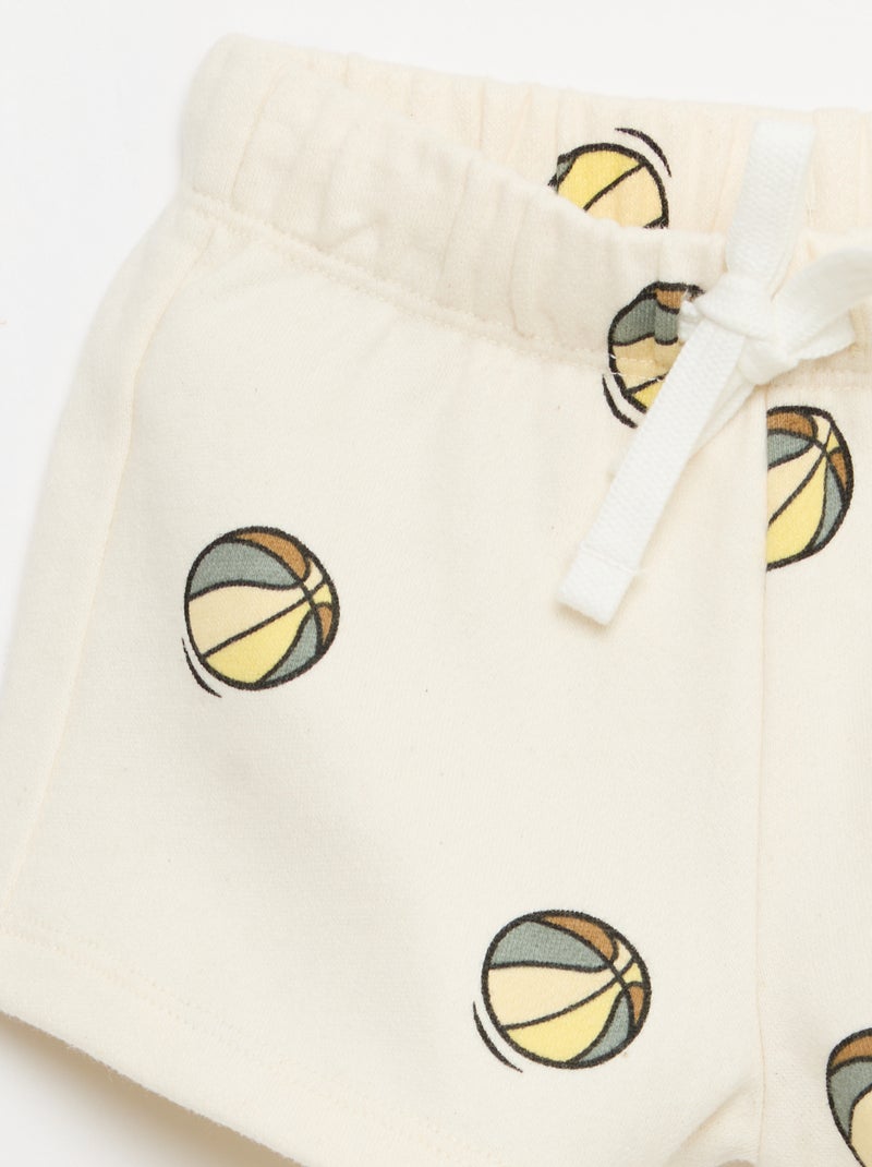 Pack de 2 calções Caqui - Kiabi