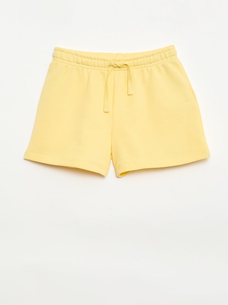 Pack de 2 calções de algodão Amarelo - Kiabi