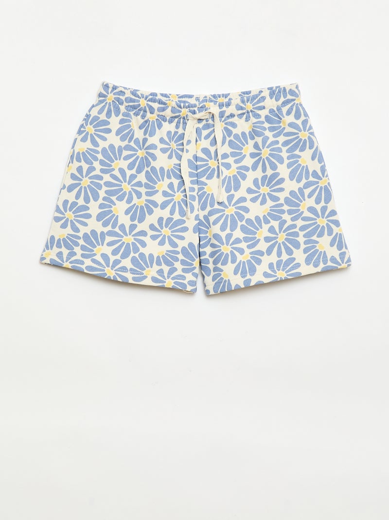 Pack de 2 calções de algodão Amarelo - Kiabi