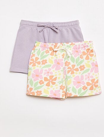 Pack de 2 calções de algodão