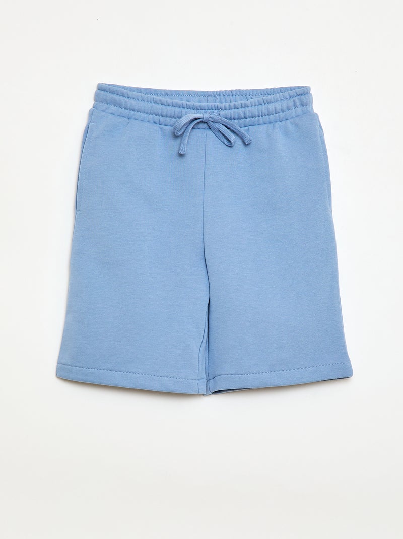 Pack de 2 calções de algodão lisos Amarelo - Kiabi