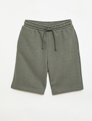 Pack de 2 calções de algodão lisos