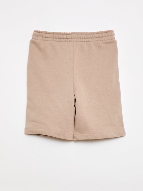 Pack de 2 calções de algodão lisos - Kiabi
