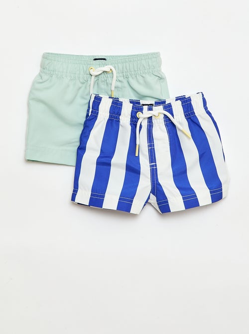 Pack de 2 calções de banho - Kiabi
