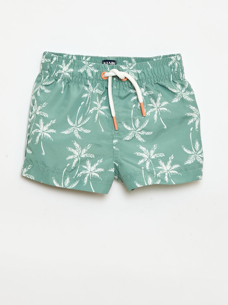Pack de 2 calções de banho Verde - Kiabi