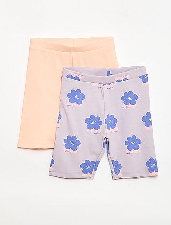 Pack de 2 calções de ciclista