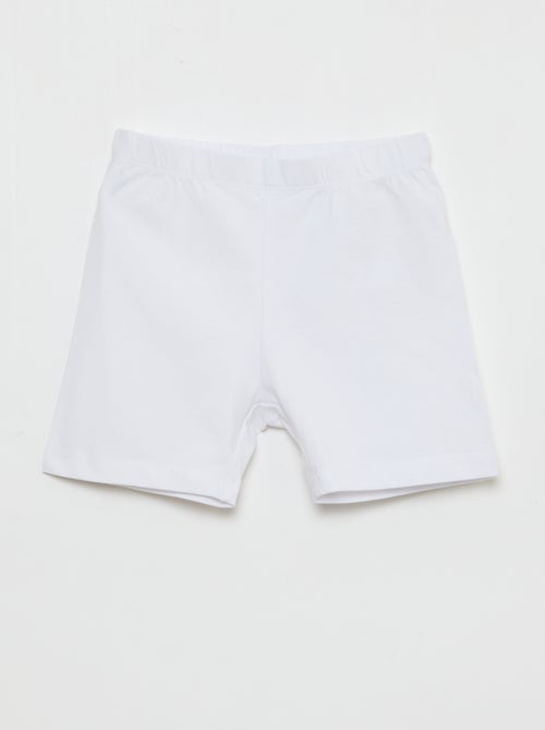 Pack de 2 calções de ciclista - Kiabi