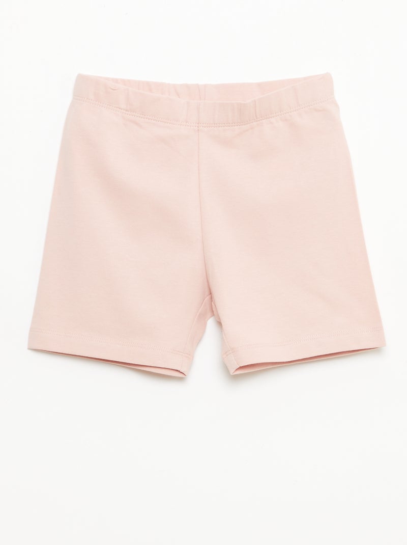 Pack de 2 calções de ciclista Rosa - Kiabi