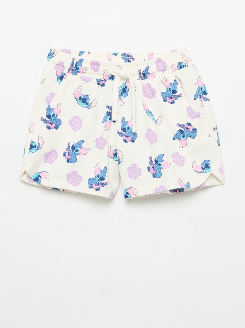 Pack de 2 calções \'Disney\' em moletão não cardado Rosa - Kiabi