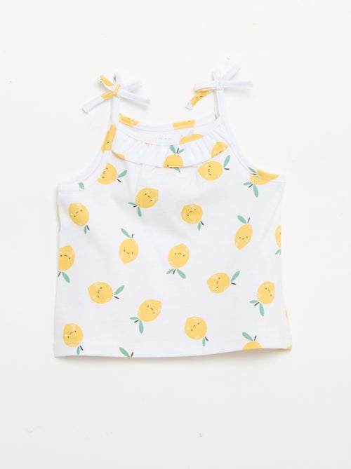Pack de 2 camisolas de alças - Kiabi