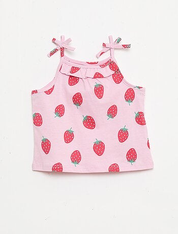 Pack de 2 camisolas de alças