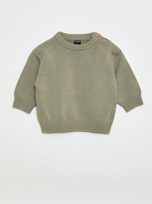 Pack de 2 camisolas de malha compacta - Kiabi