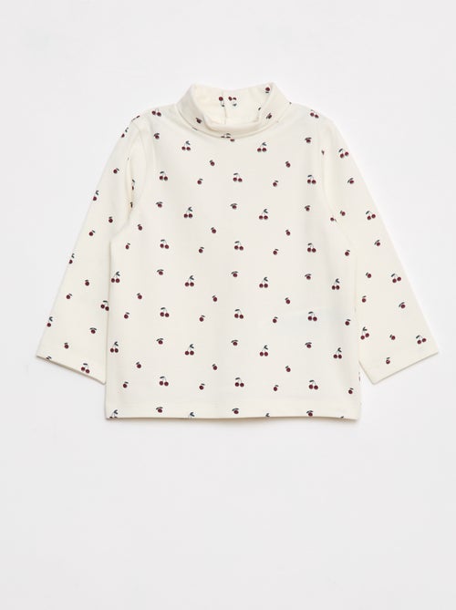 Pack de 2 camisolas interiores de gola alta - Kiabi