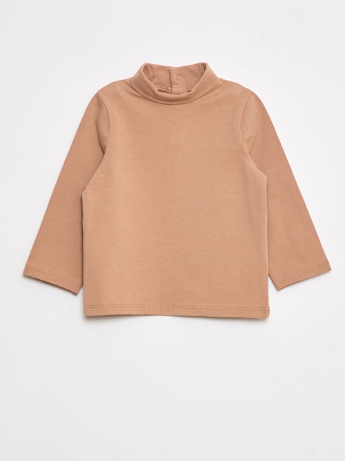 Pack de 2 camisolas interiores de gola alta - Kiabi