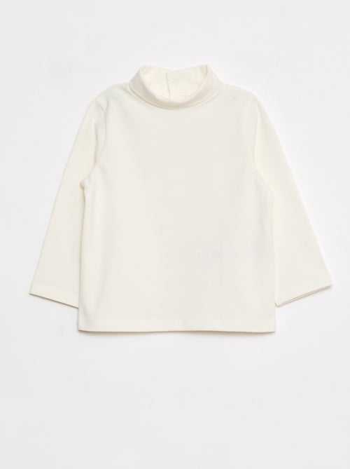 Pack de 2 camisolas interiores de gola alta - Kiabi