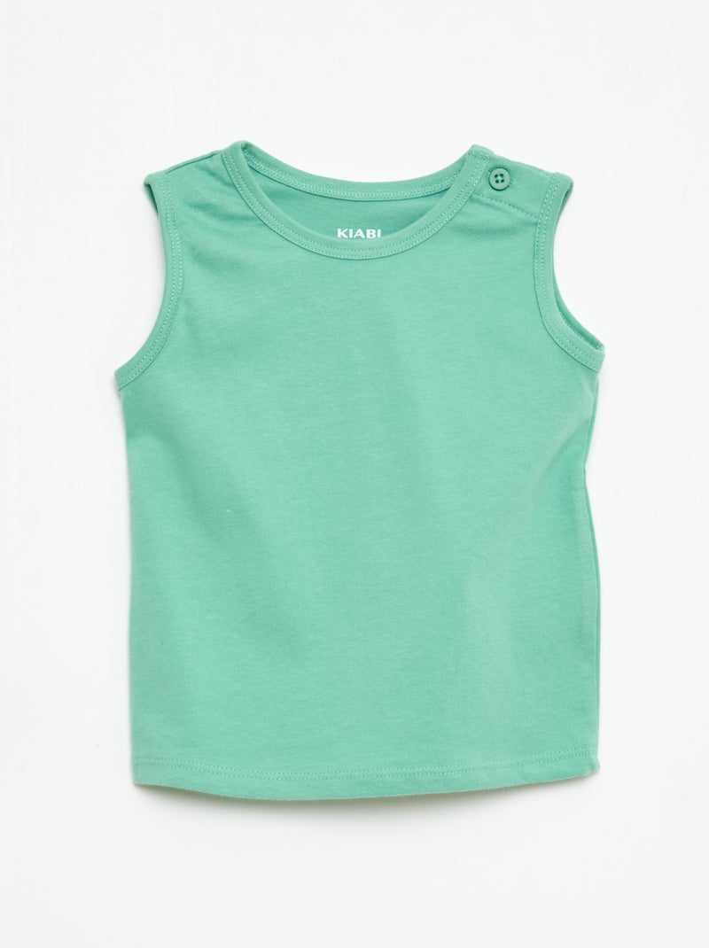 Pack de 2 camisolas Verde - Kiabi