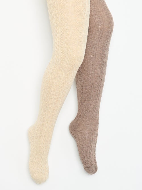 Pack de 2 collants - Kiabi Pack de 2 collants - Kiabi