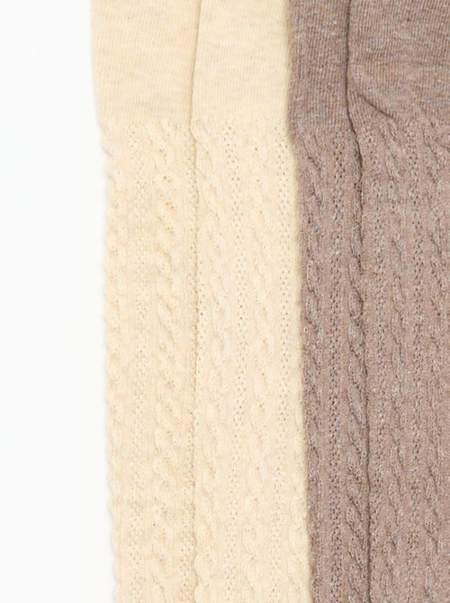 Pack de 2 collants - Kiabi Pack de 2 collants - Kiabi