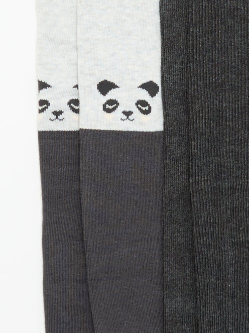 Pack de 2 collants de fantasia - Kiabi Pack de 2 collants de fantasia - Kiabi