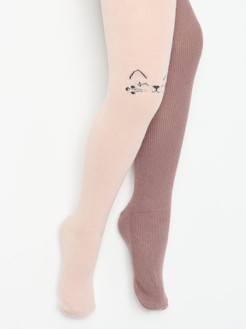 Pack de 2 collants fantasia - Kiabi