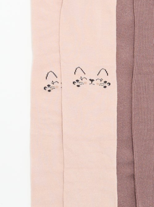 Pack de 2 collants fantasia - Kiabi