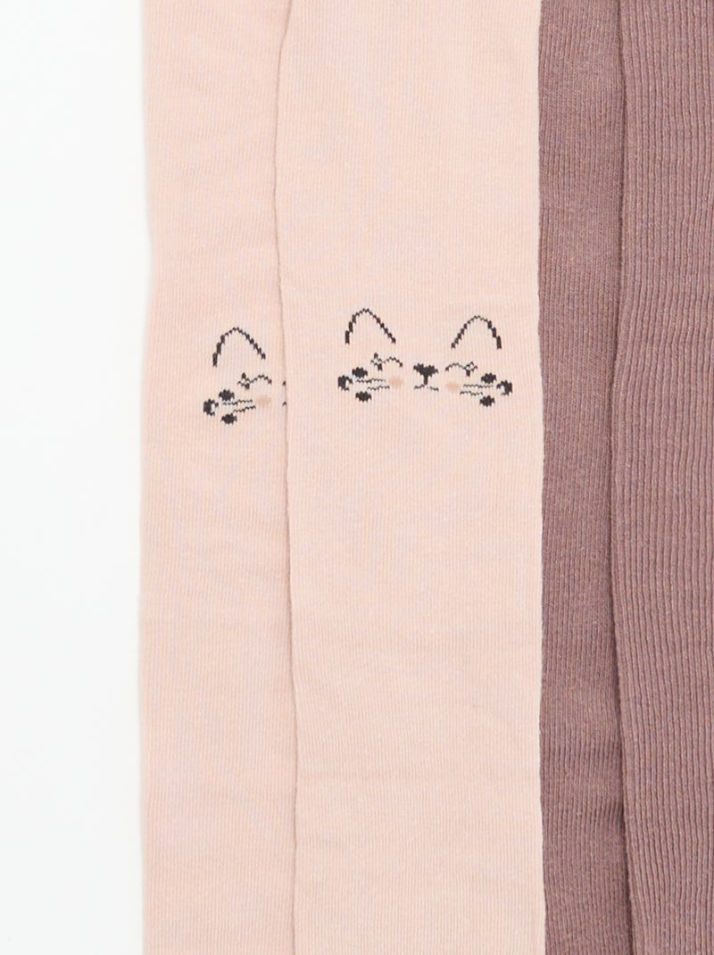 Pack de 2 collants fantasia Rosa - Kiabi