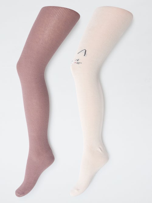 Pack de 2 collants 'gato' - Kiabi
