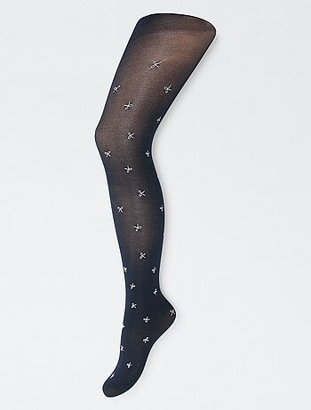 Pack de 2 collants leves estampados