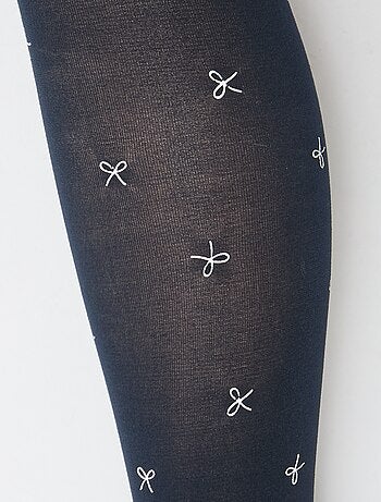 Pack de 2 collants leves estampados